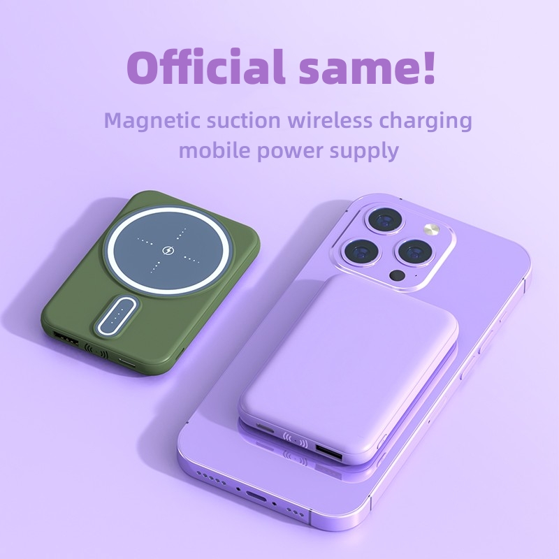 Magnetic Wireless Charging Power Bank for Iphone 13